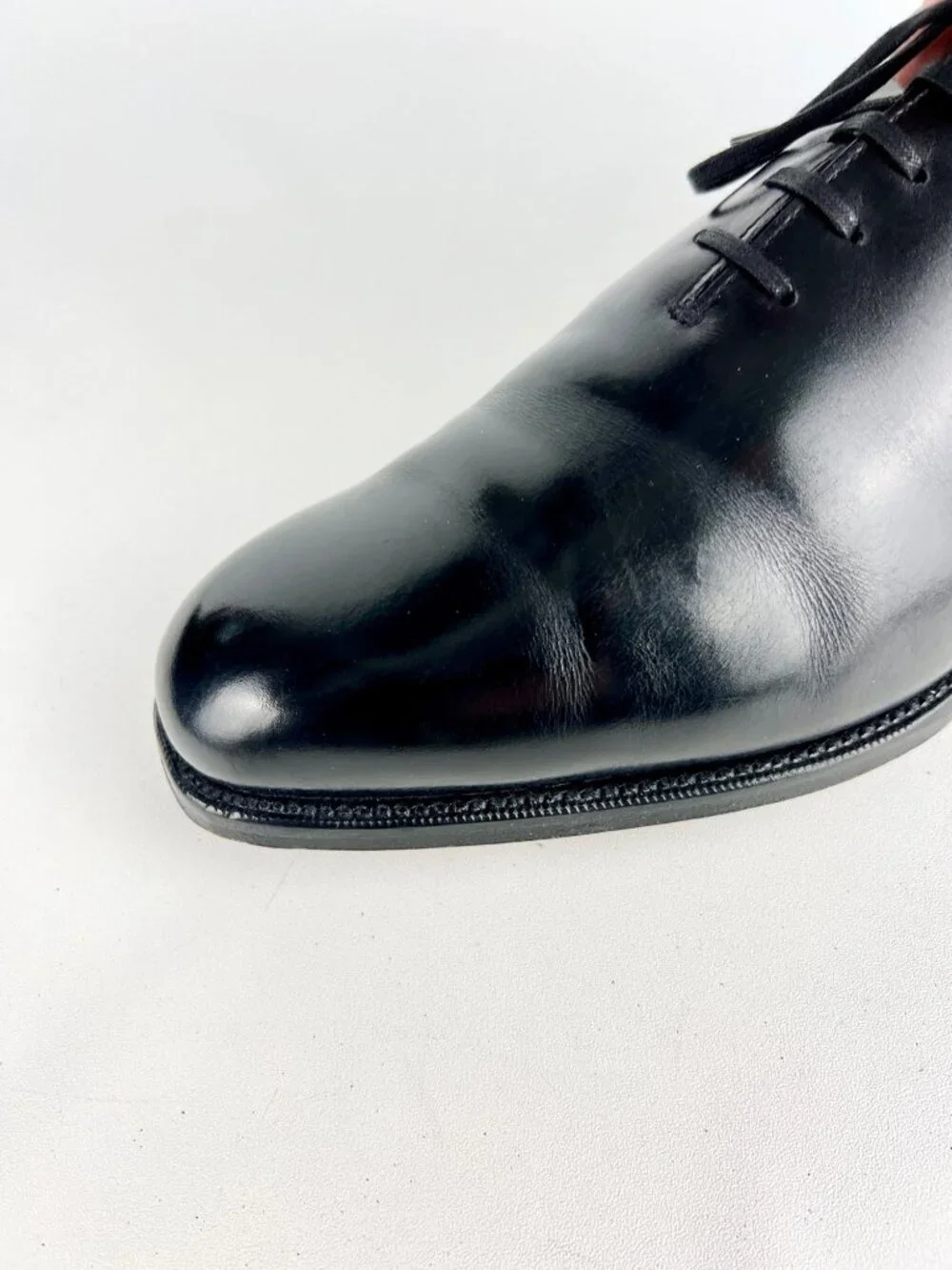 Tim Little Mens Lace Up Oxford Dress Shoes Black Sole 1 size UK 10.5 US 11.5